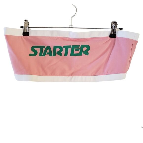 Starter Black label Juniors Logo Strapless Bandeu Top - Picture 2 of 7
